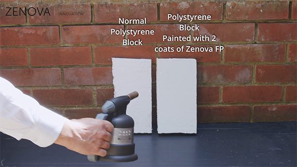 Brûlure de polystyrène Zenova FP